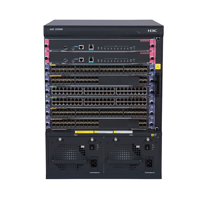 H3C S7006E 以太网交换机主机（必须选配主控、电源等配件）
